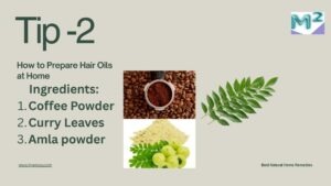 Prepare hair oils at home